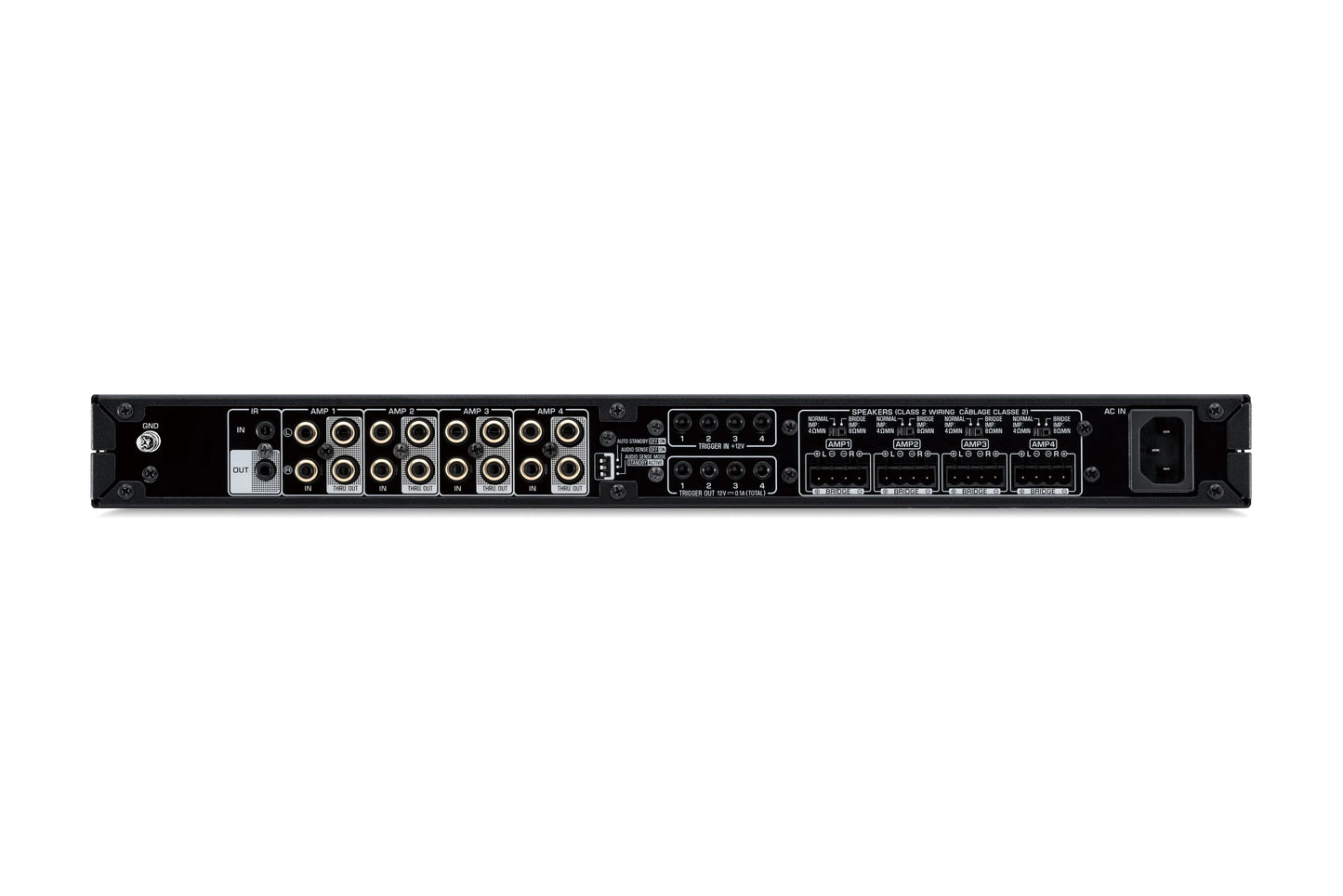 Clearance: Yamaha XDA-AMP5400RK Multi-Room Amplifier (4 Zone, 8 Channel)