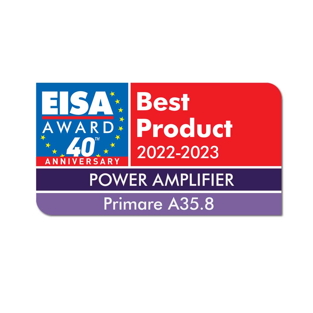 Clearance: Primare A35.8 8-Channel Power Amplifier (Black)